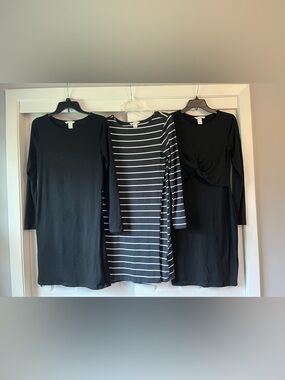 H&M Long Sleeve Nursing Dresses Bundle